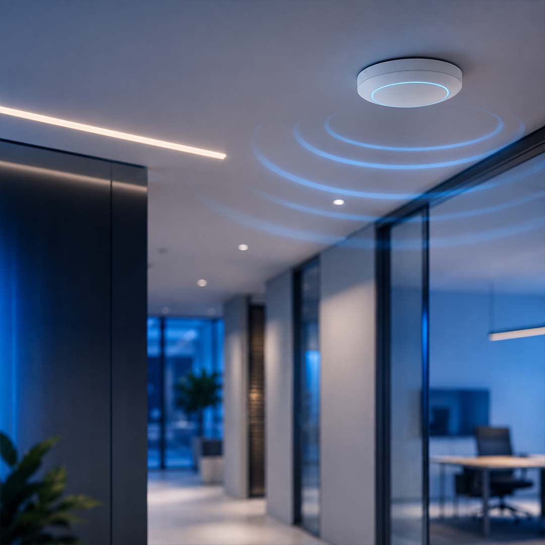 Commercial WiFi access point installation